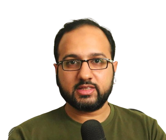 Portrait of Zoaib Khan, Angular Material instructor and YouTube educator